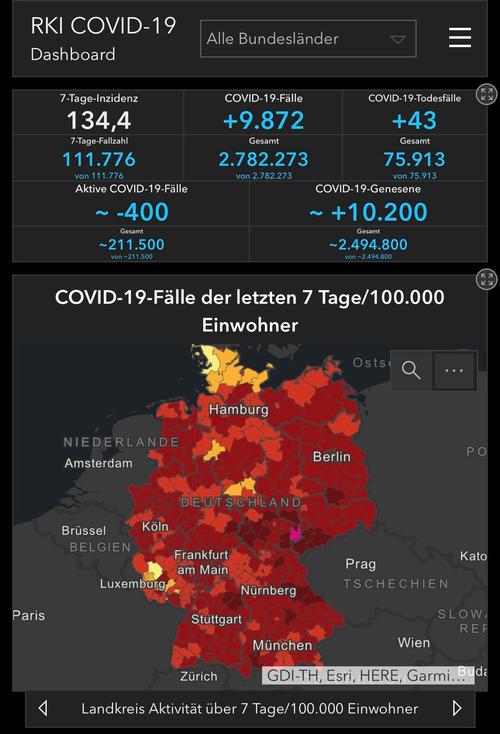 德国最新疫情